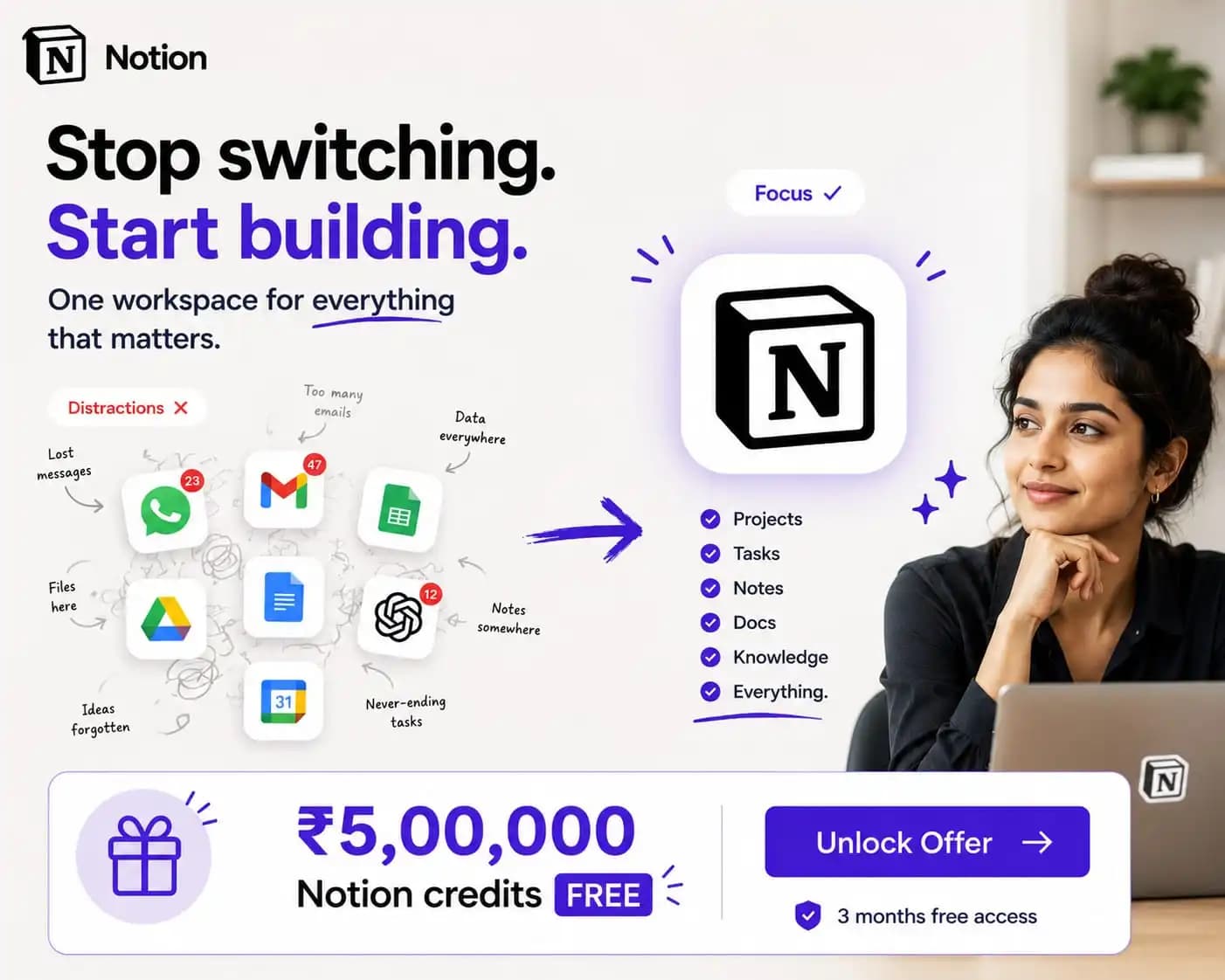 Notion — workspace, docs and AI for startups