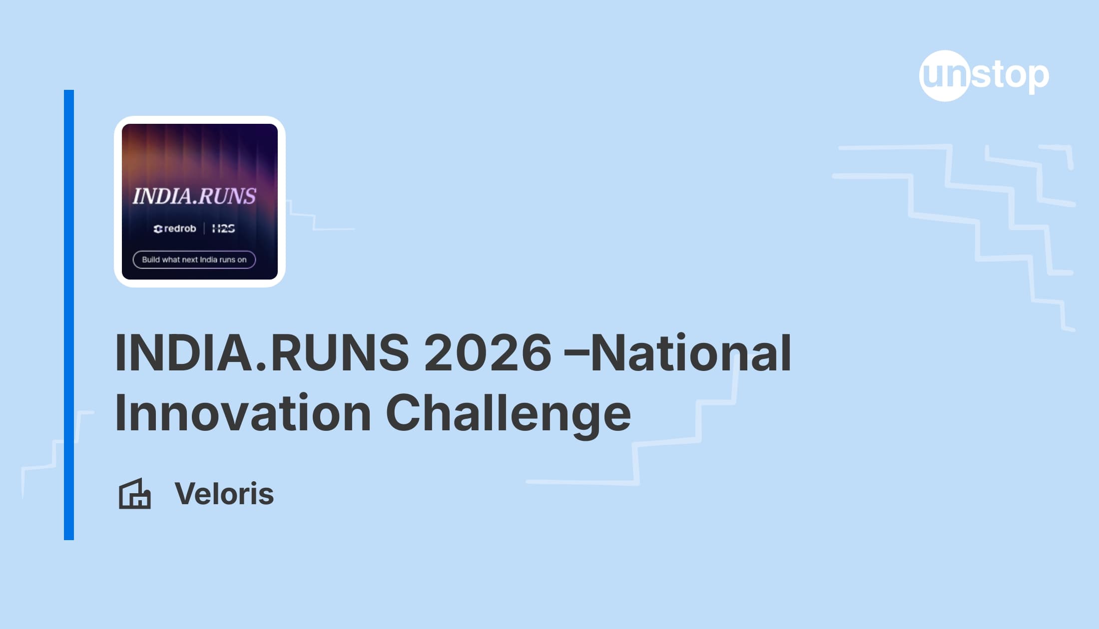 INDIA.RUNS 2026 –National Innovation Challenge