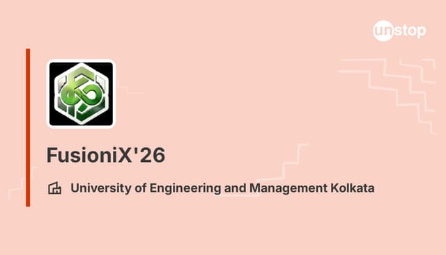 FusioniX'26 (2026): Results & Updates