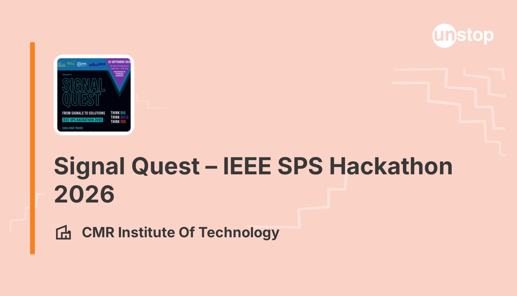 Signal Quest – IEEE SPS Hackathon 2026