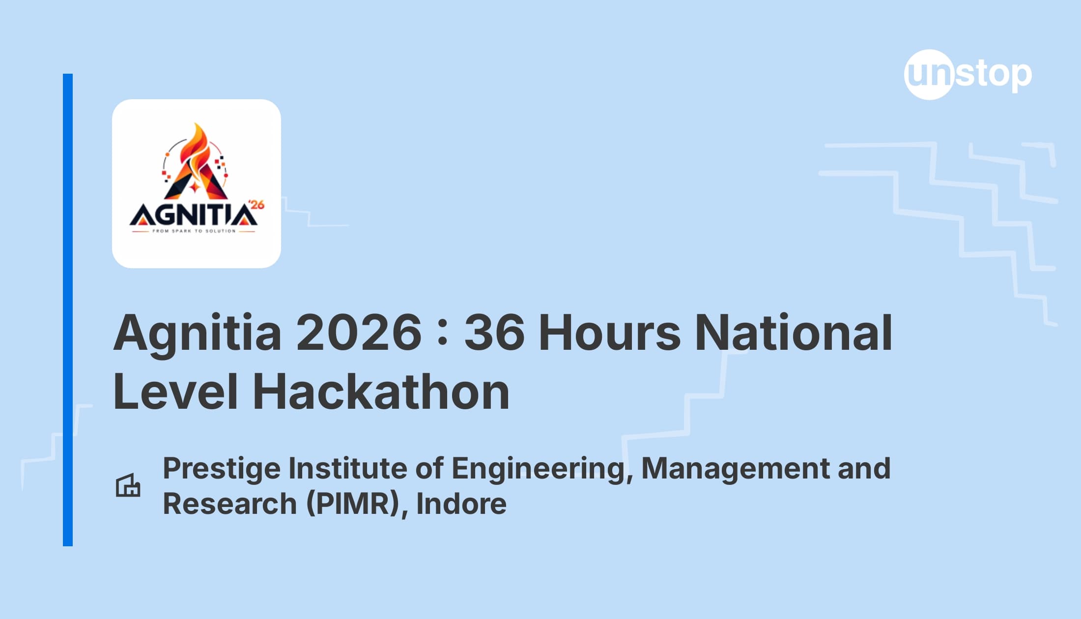 Agnitia 2026 : 36 Hours National Level Hackathon