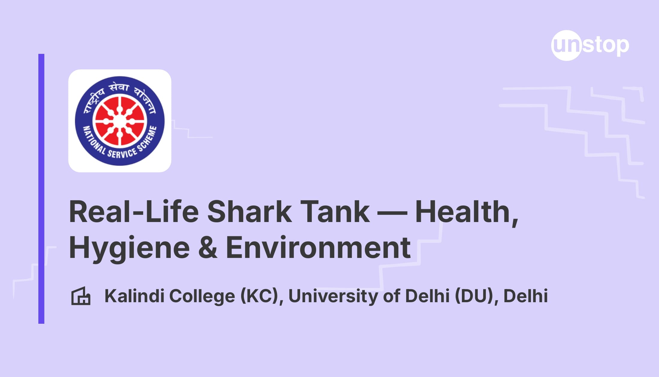 Real-Life Shark Tank — Health, Hygiene & Environment
