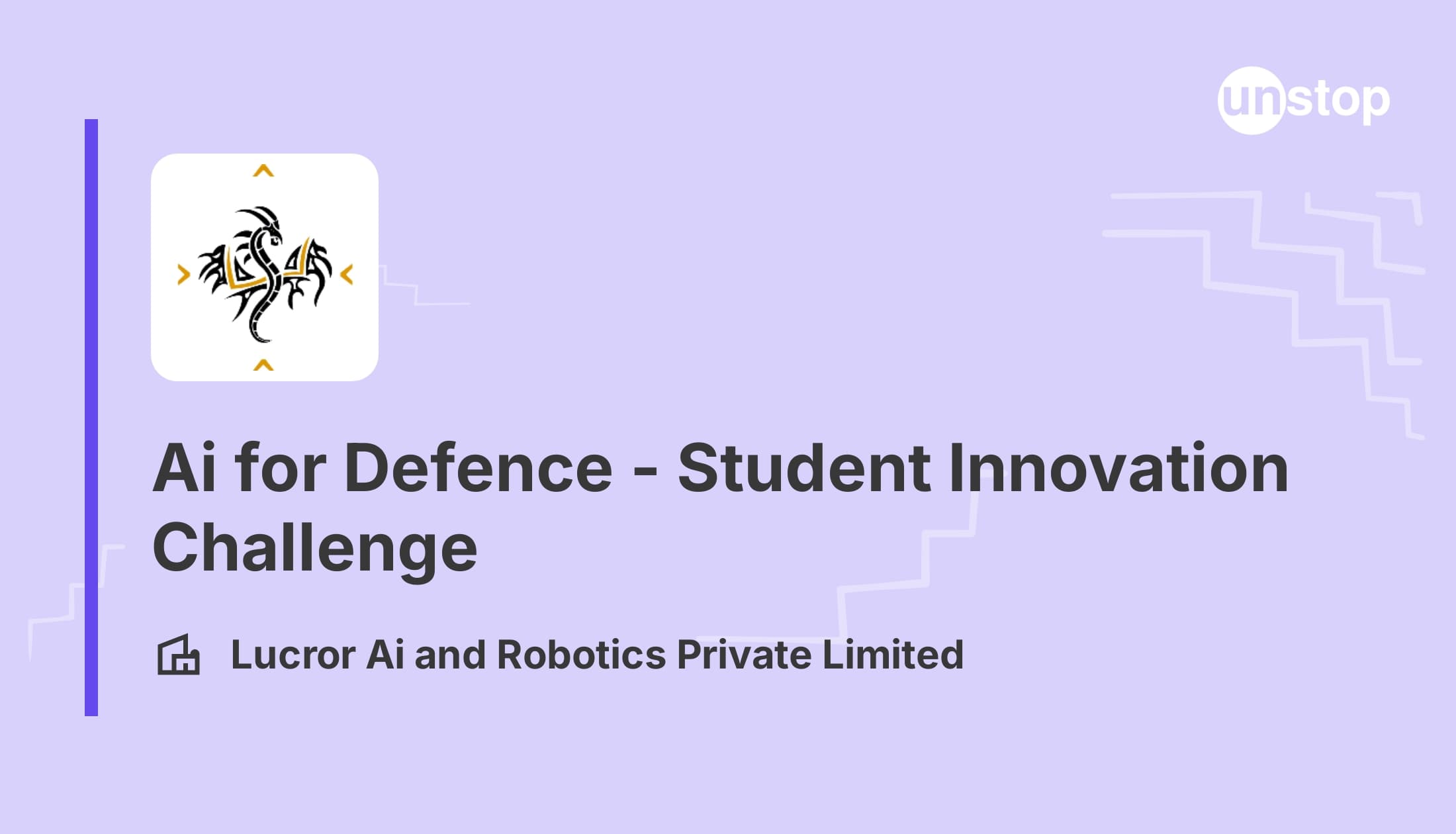 AI for Defence - Student Innovation Challenge
