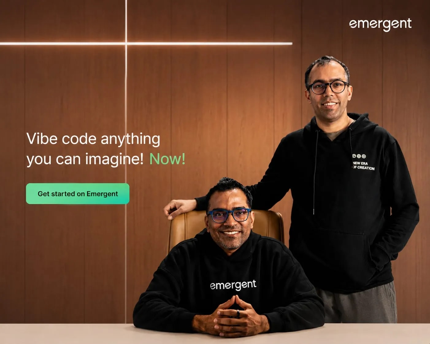 Emergent — build full-stack apps with AI