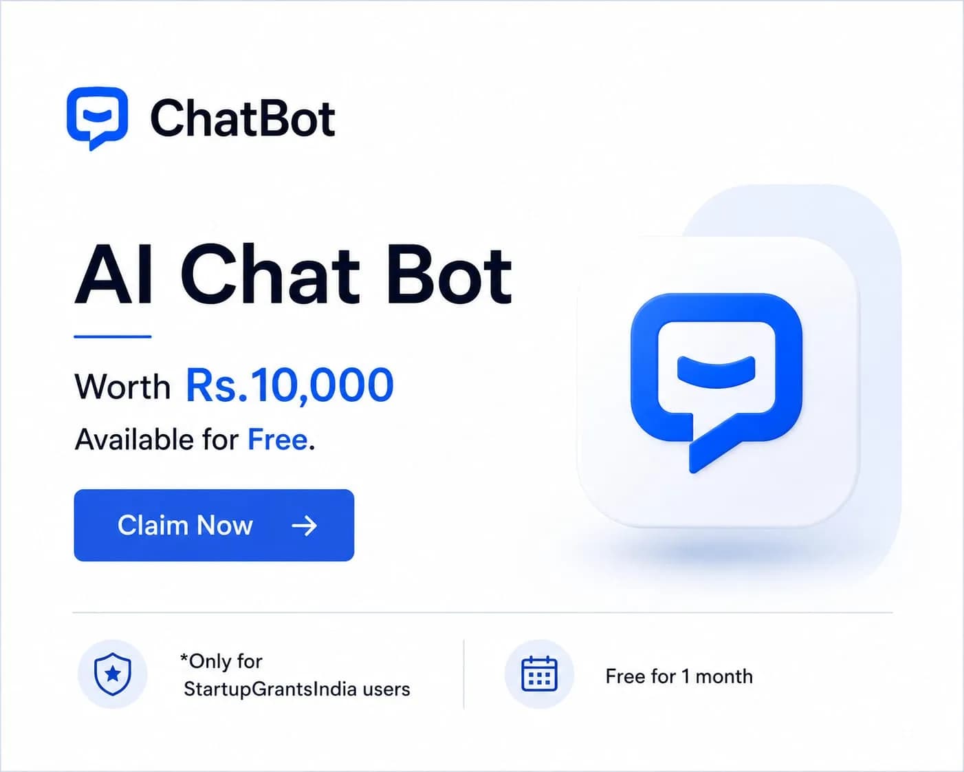AI chatbot — automated customer support for startups