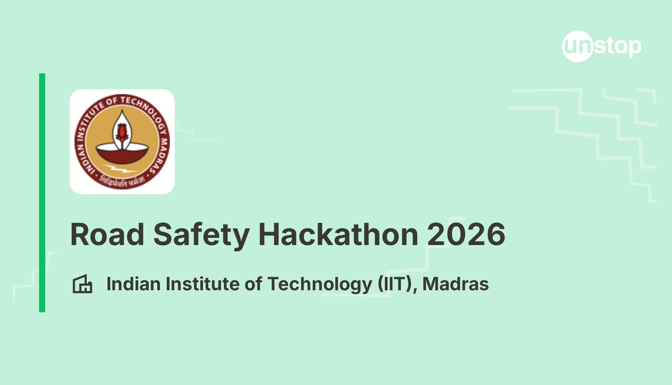 Road Safety Hackathon 2026 - BIMSTEC International Track (Not Open to Indian Participants)