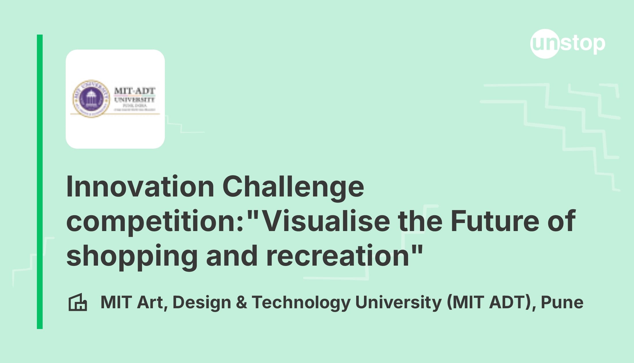 Innovation Challenge Competition: "Visualise the Future of shopping and recreation"