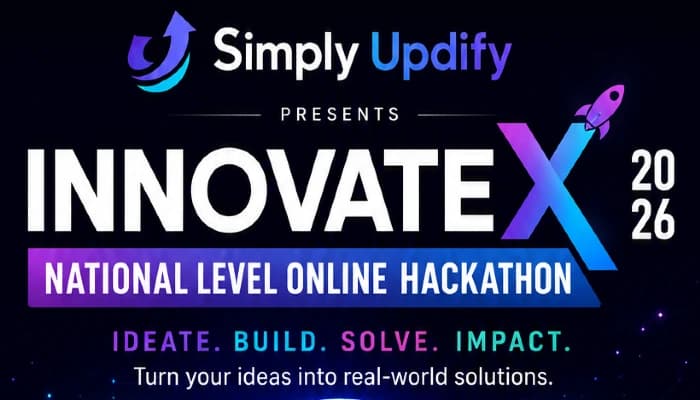 Simply Updify InnovateX 2026 – National Level Online Hackathon