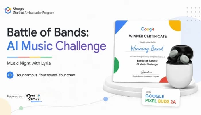 Battle of Bands: AI music challenge with Lyria