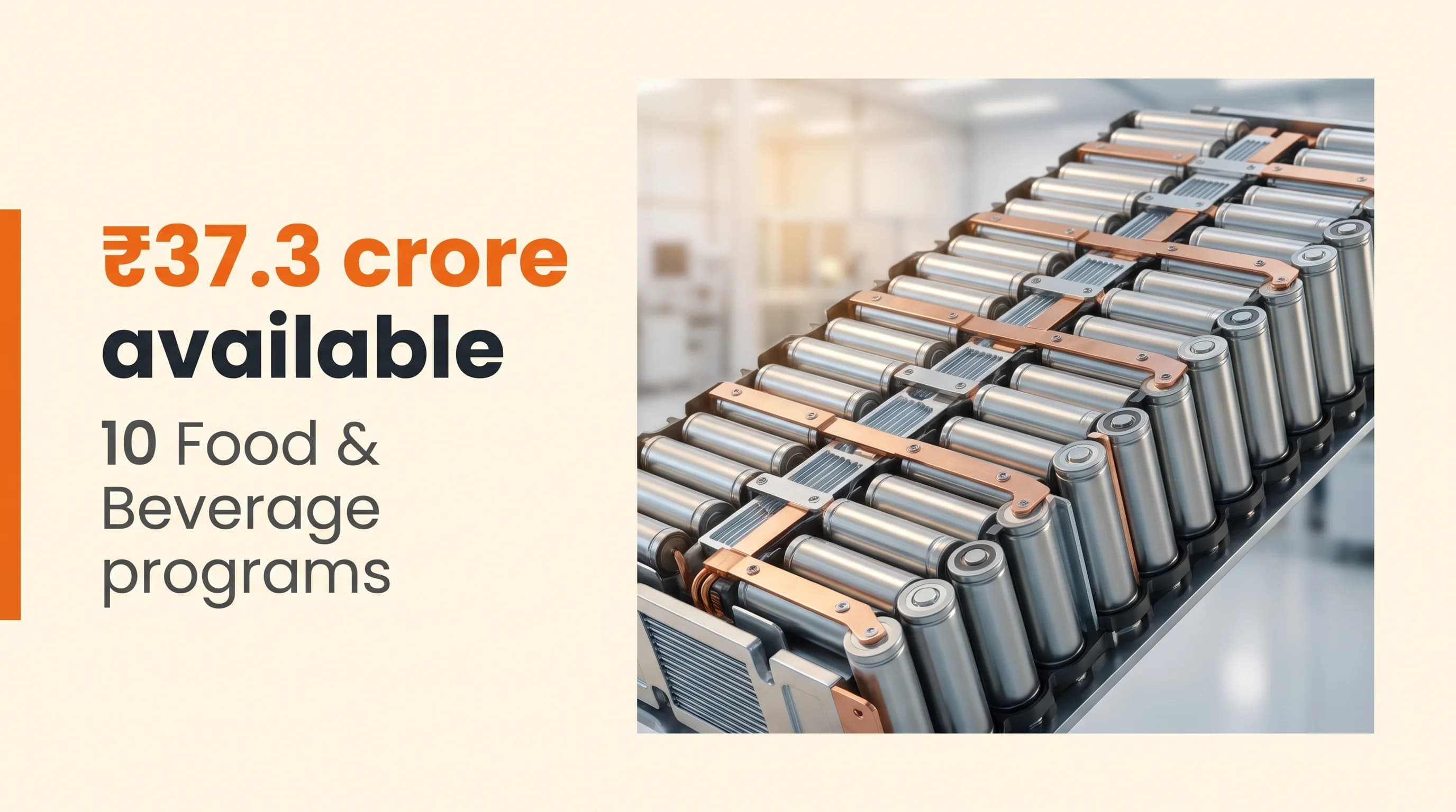 Food & Beverage Startup Grants and Funding Programs in India — October 2026