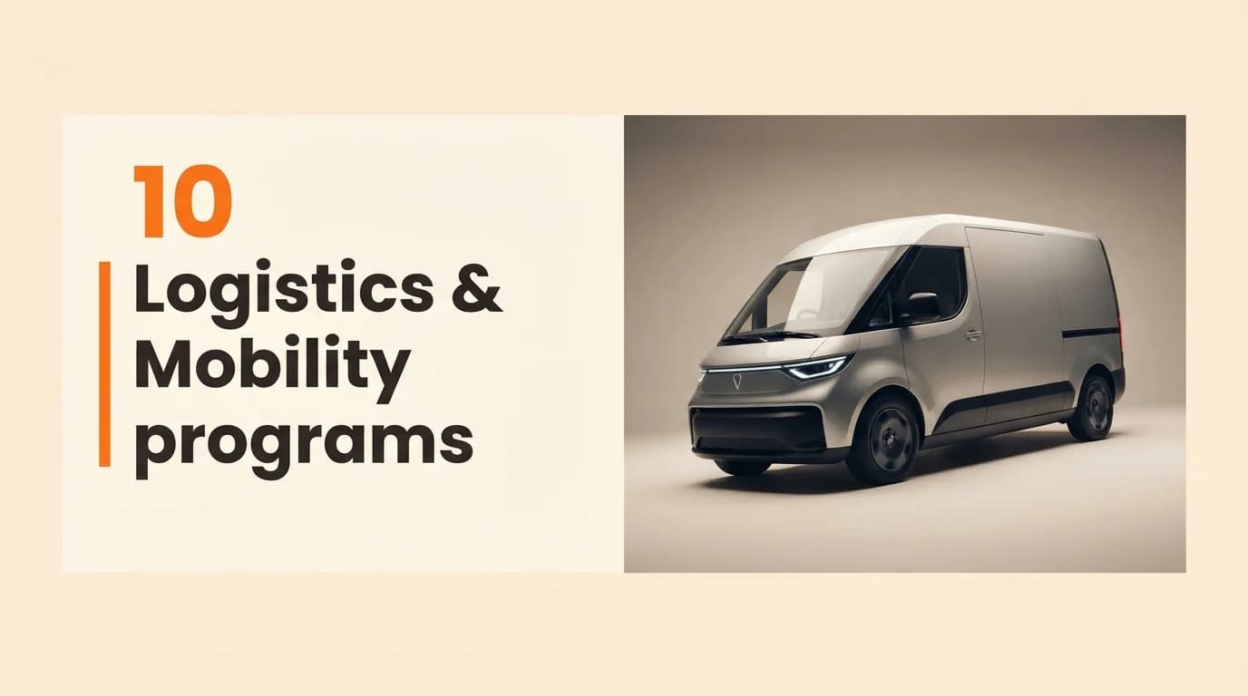 Logistics & Mobility Startup Grants and Funding Programs in India — August 2026