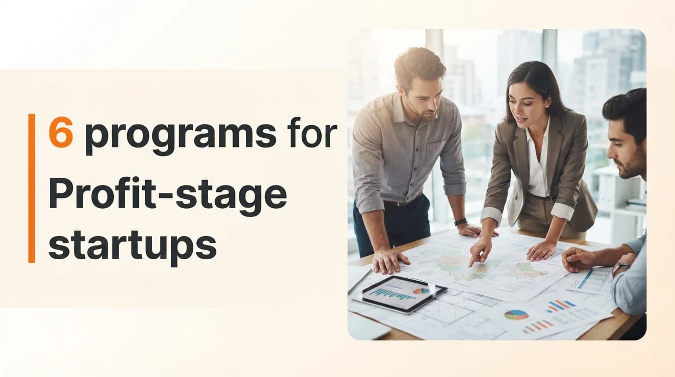 Startup Grants and Funding Programs for Profit-Stage Startups in India — August 2026
