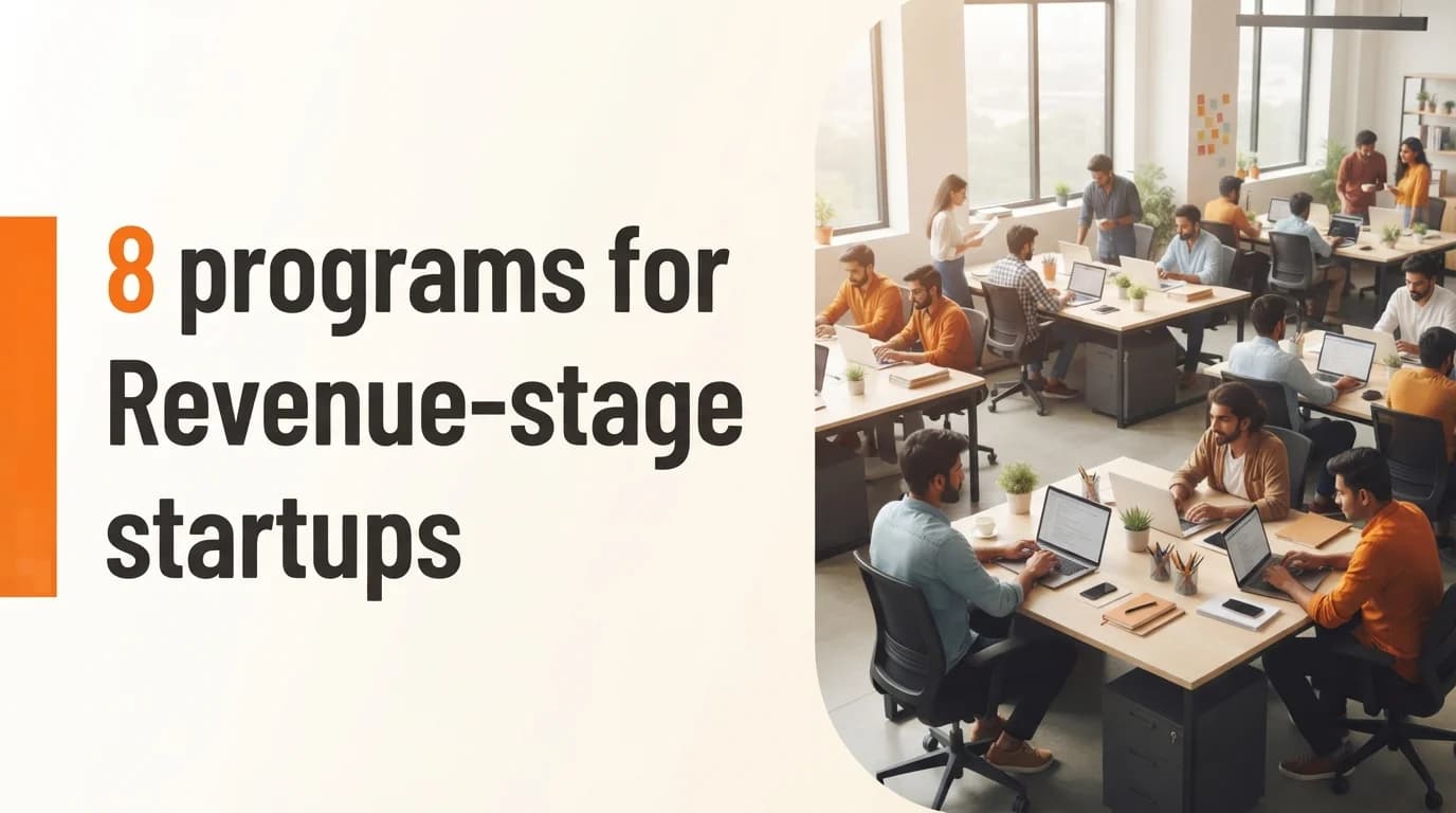 Startup Grants and Funding Programs for Revenue-Stage Startups in India — August 2026