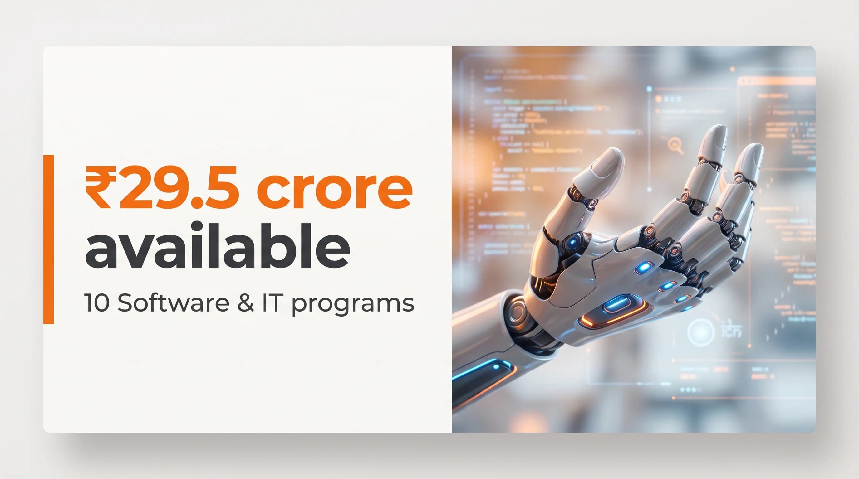 Software & IT Startup Grants and Funding Programs in India — October 2026