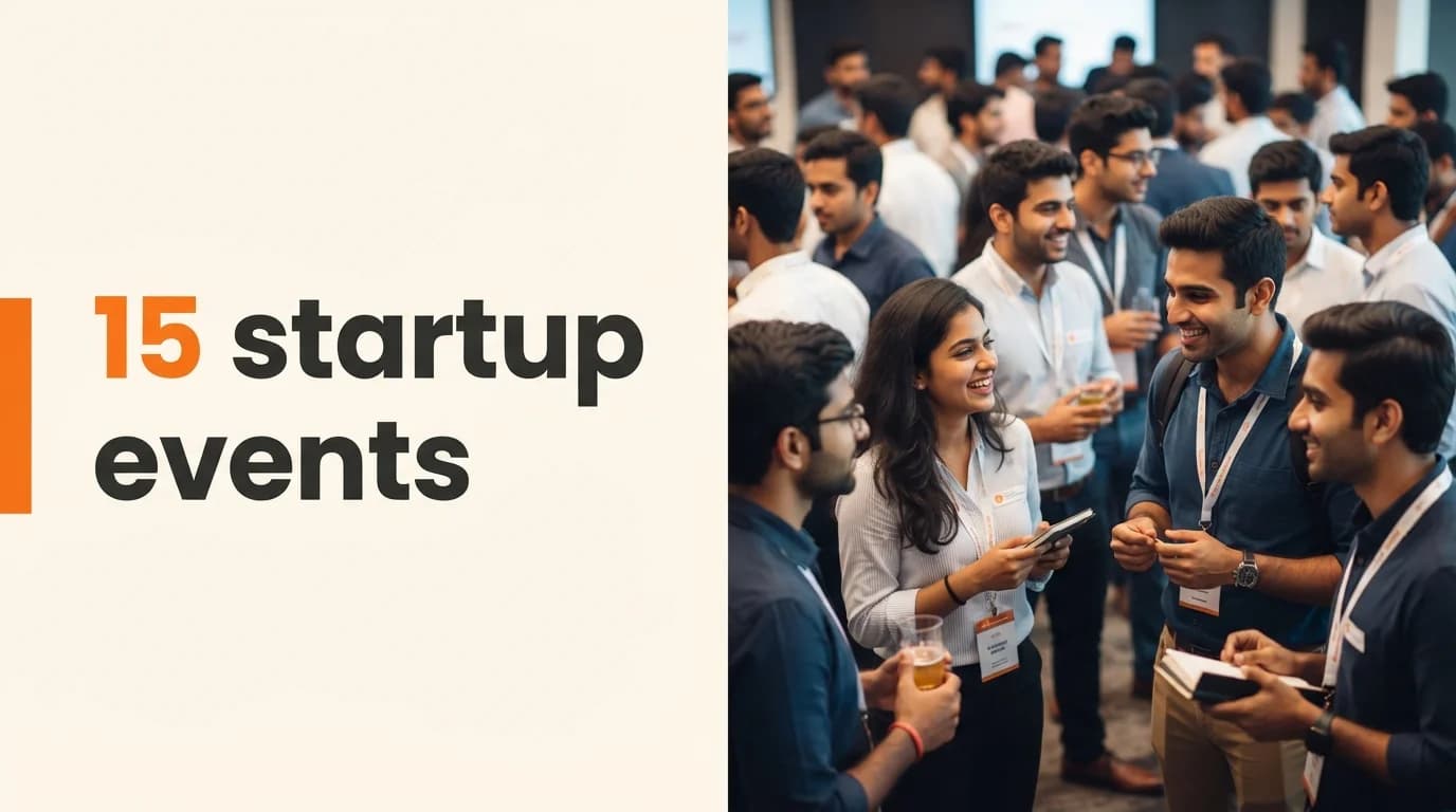15 Startup Events in India Coming Up in August 2026
