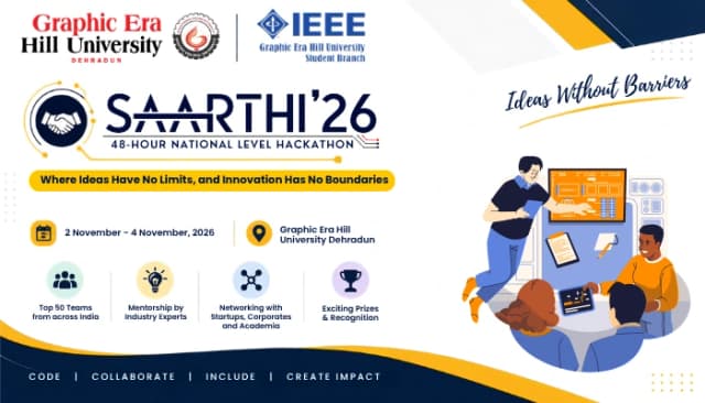 Computer Department Banner SAARTHI'26 (2026): Results & Updates