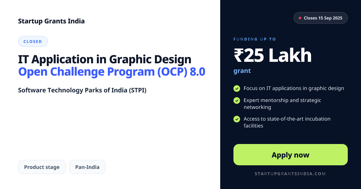 IT Application in Graphic Design Open Challenge Program (OCP) 8.0 – Up ...