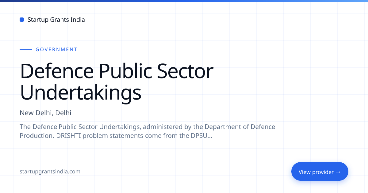 Defence Public Sector Undertakings — Programs, Eligibility & How to ...